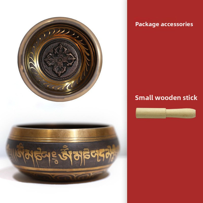 Copper Singing Bowl for Meditation and Healing