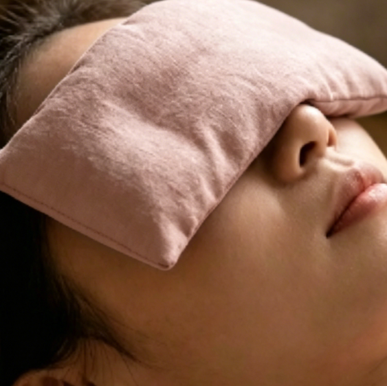 Lavender Weighted Eye Pillow — Hot & Cold Therapy