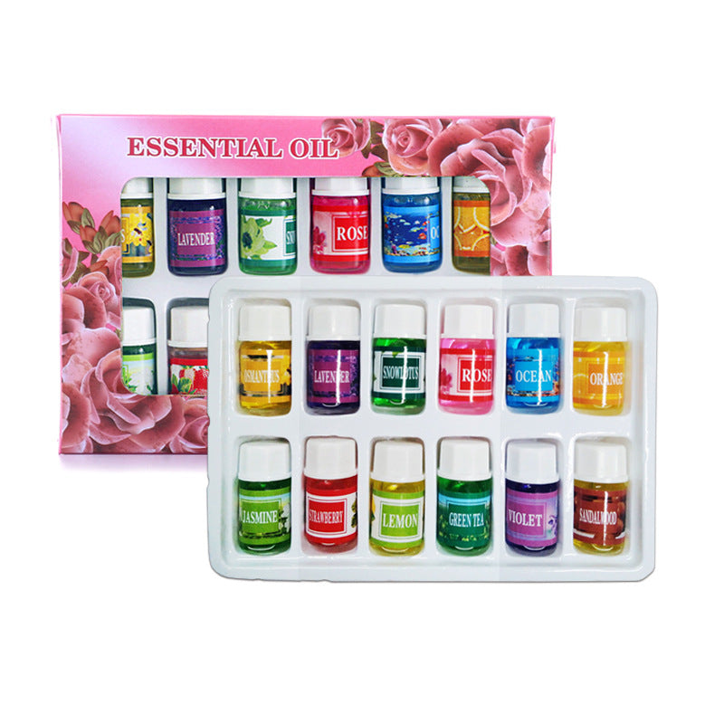 12-Pack 3ml Aromatherapy Essential Oil Set