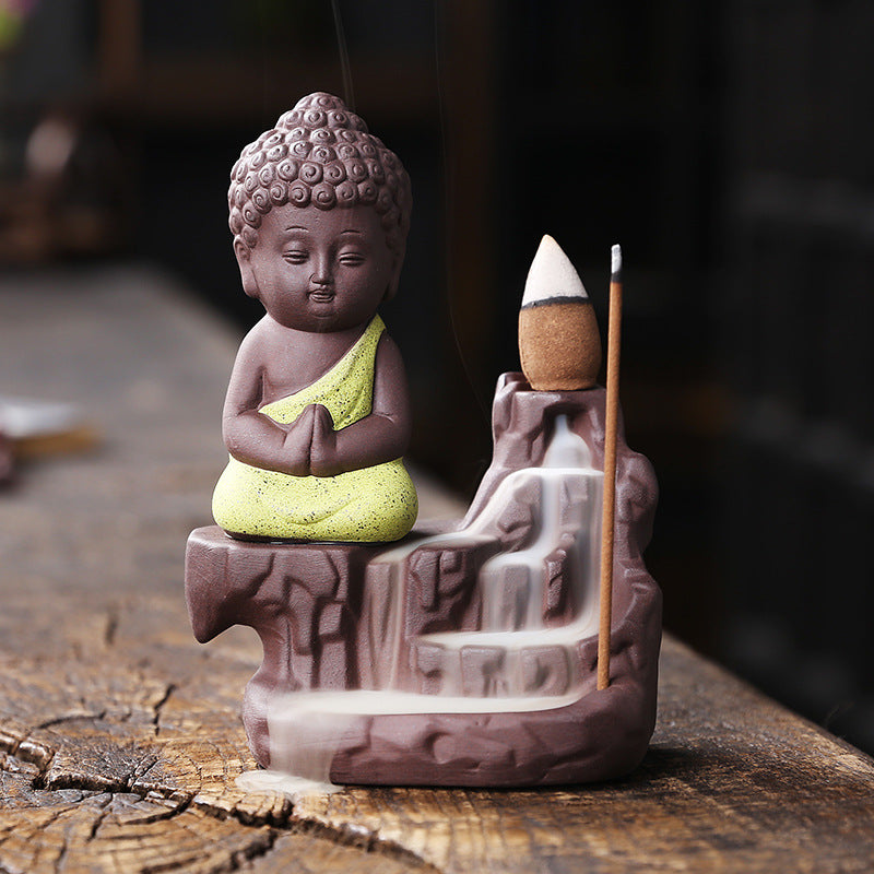 Tathagata Buddha Backflow Incense Burner