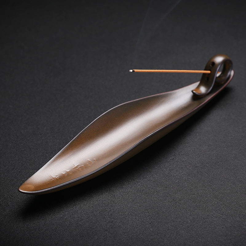Ceramic Lying Incense Box Holder