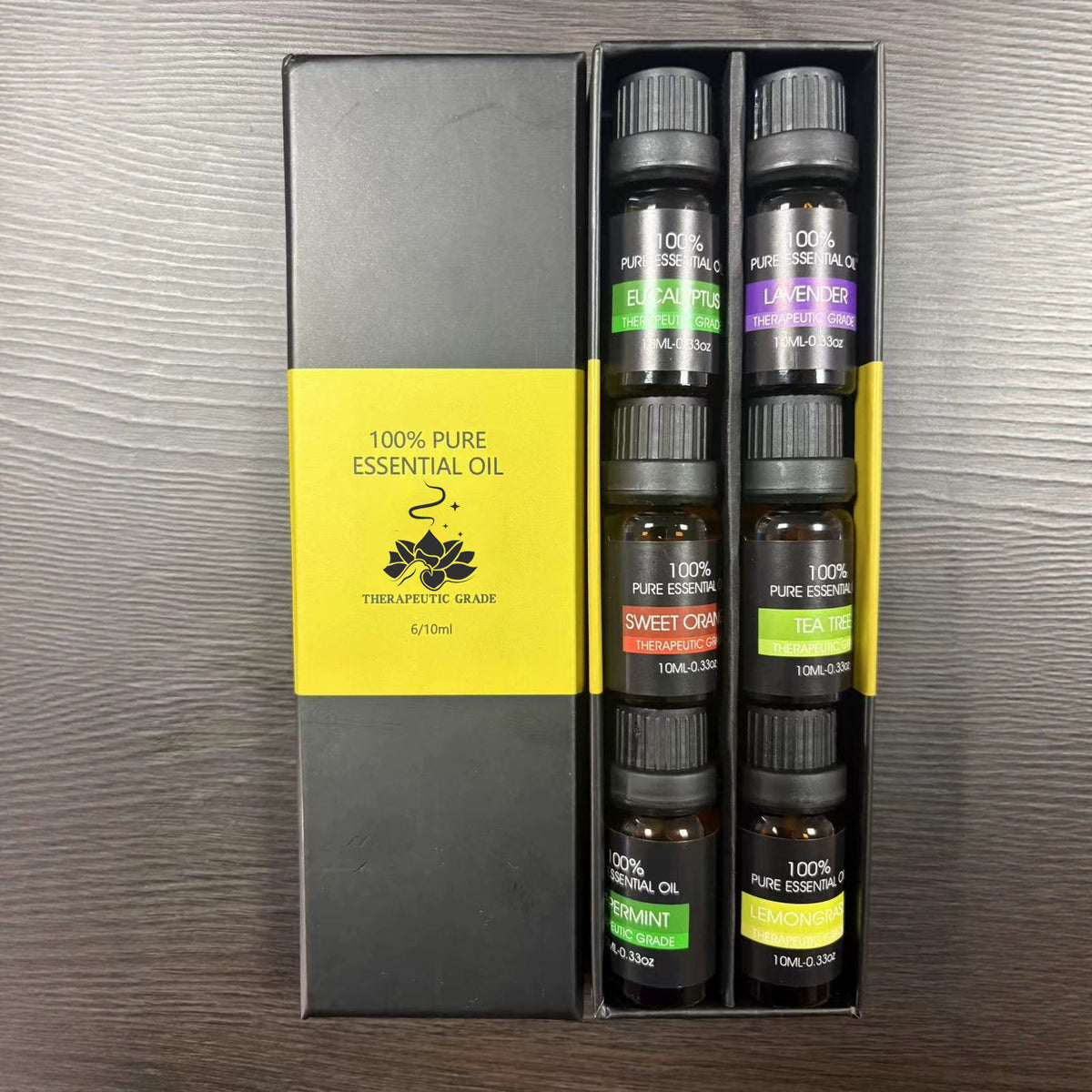 Aromatherapy Essential Oil Set Lavender Rose