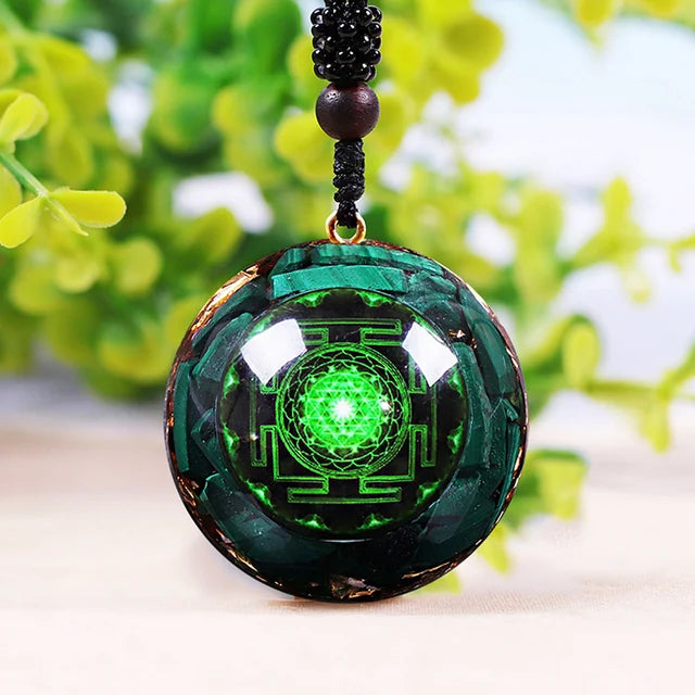 Orgonite Quartz Chakra Pendant