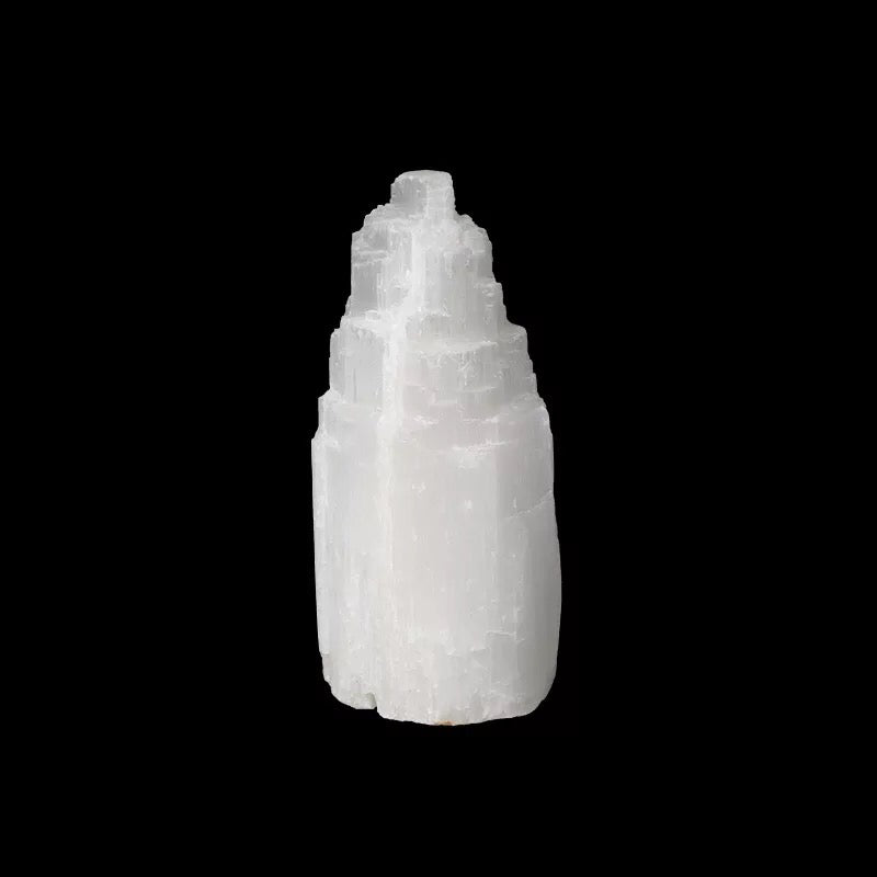 Natural Crystal Tower Lamp