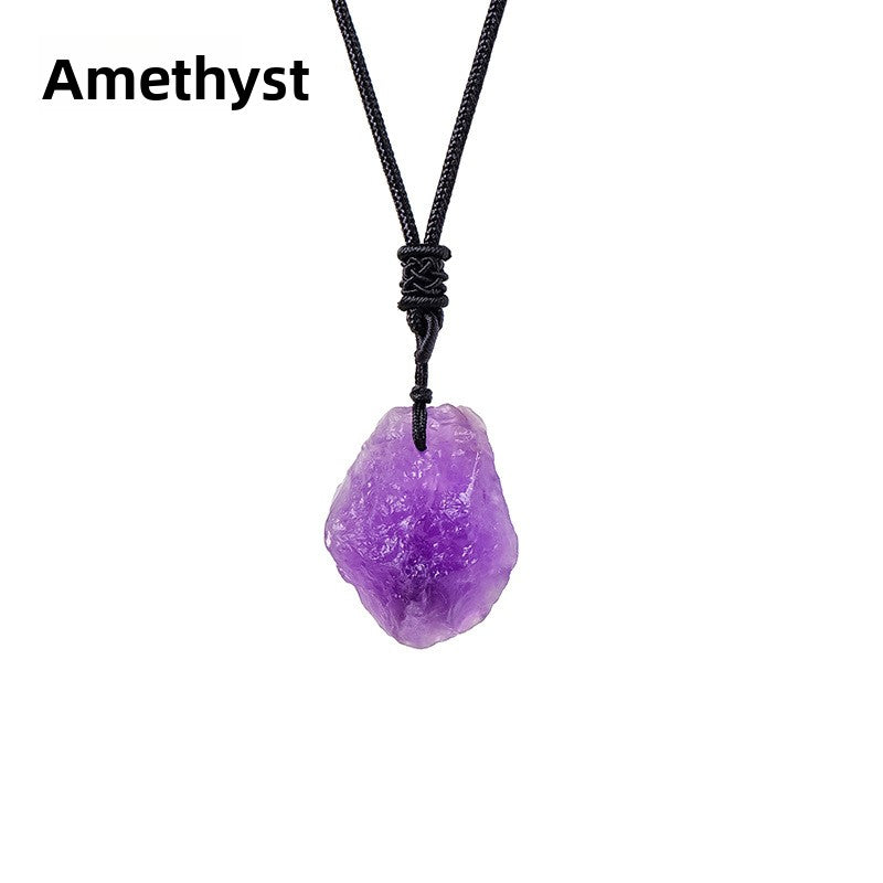 Natural Crystal Stone Pendant