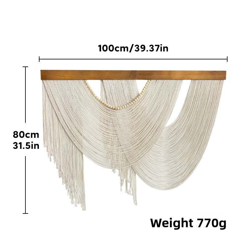 Bohemian Wall Hanging with Tassels