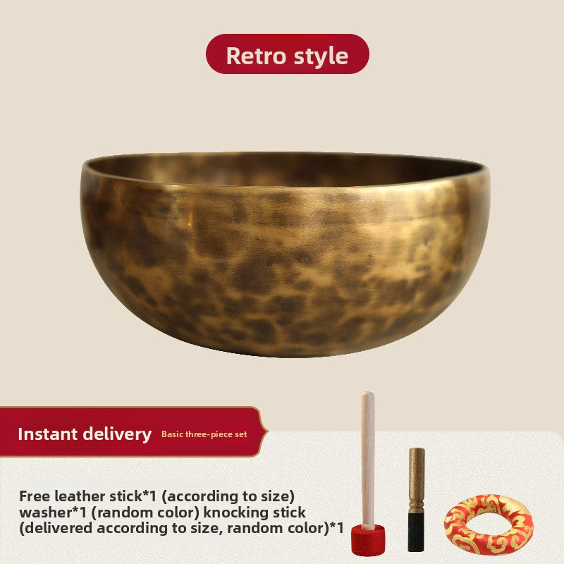 Nepalese Handmade Copper Singing Bowl