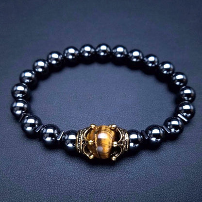 Natural Stone Bead Bracelet