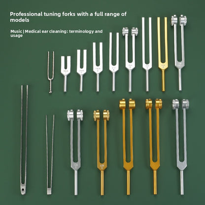 Professional Aluminum Tuning Forks for Medical and Musical Use