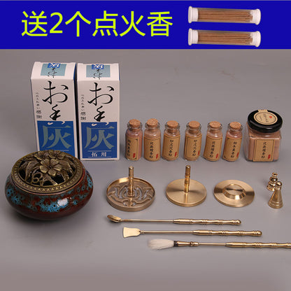 Pure Copper Incense Burner Set