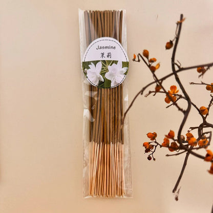 Natural Plant-Based Incense Sticks — 21 Pack