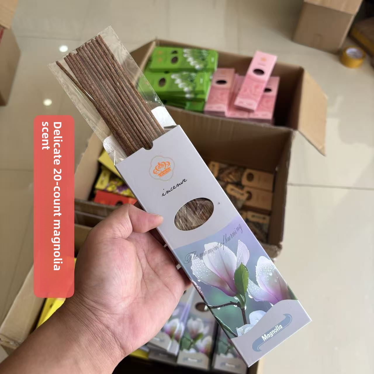 Premium Hand-Rolled Incense Sticks — 15 or 20 Pack