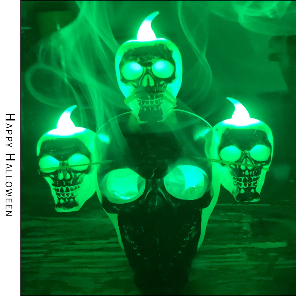 Skull Smoke Candle Lamp Decoration