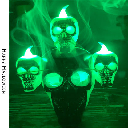 Skull Smoke Candle Lamp Decoration
