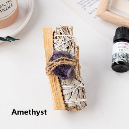 Natural Sage and Sacred Wood Aromatherapy Set