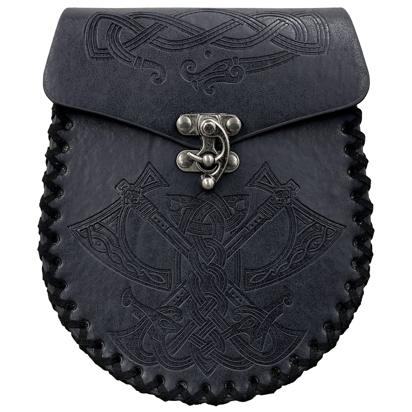 Medieval Viking Style Adjustable Waist Bag with Coin Purse