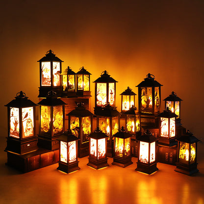 Halloween Flickering Flame Lantern