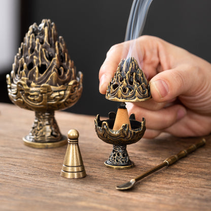 Boshan Incense Burner Set