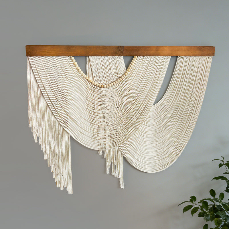 Bohemian Wall Hanging with Tassels