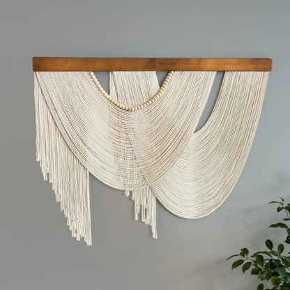Bohemian Wall Hanging with Tassels