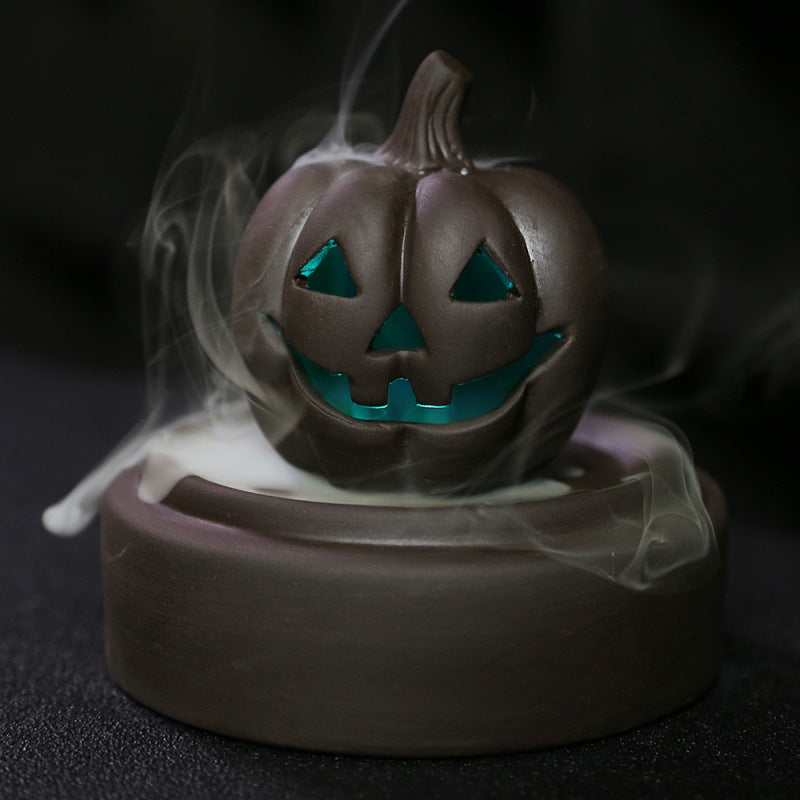 Halloween Pumpkin Backflow Incense Burner