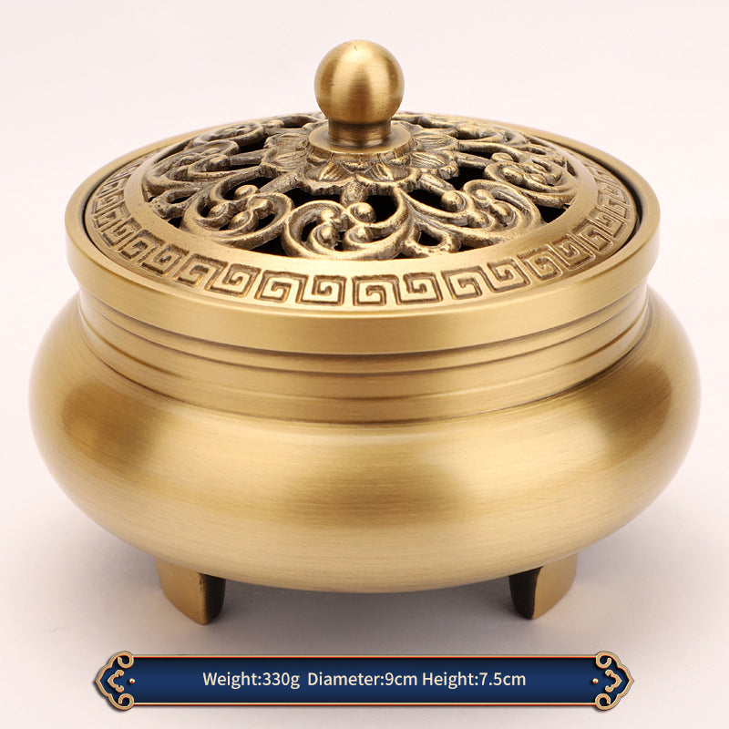 Brass & Copper Incense Burner