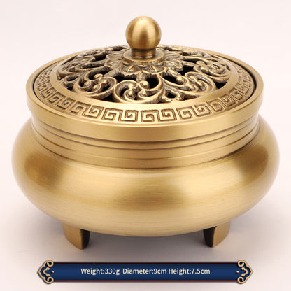 Brass & Copper Incense Burner