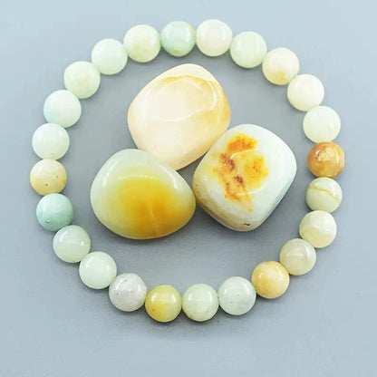 Natural Stone Bead Bracelet