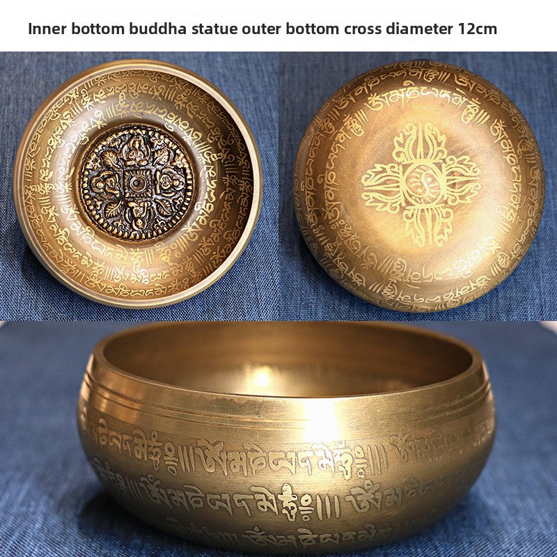 Copper Singing Bowl for Meditation and Healing