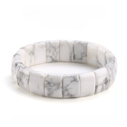 Natural Stone Geometric Bracelet