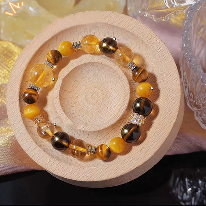 Citrine & Crystal Lucky Charm Jewelry Collection