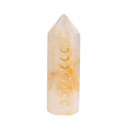 Crystal Hexagonal Energy Pillar