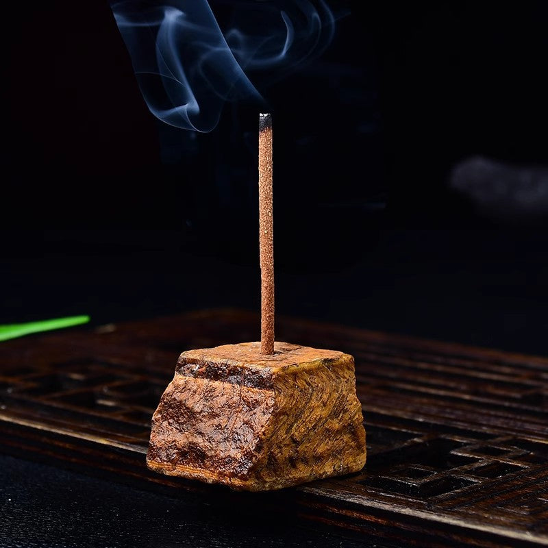 Natural Crystal Incense Holder