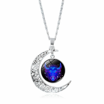Zodiac Constellation Pendant Necklace | All 12 Signs