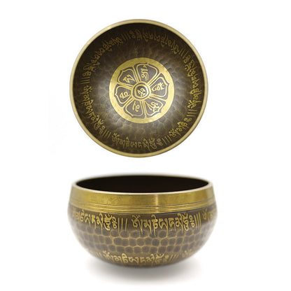 Copper Singing Bowl for Meditation and Healing