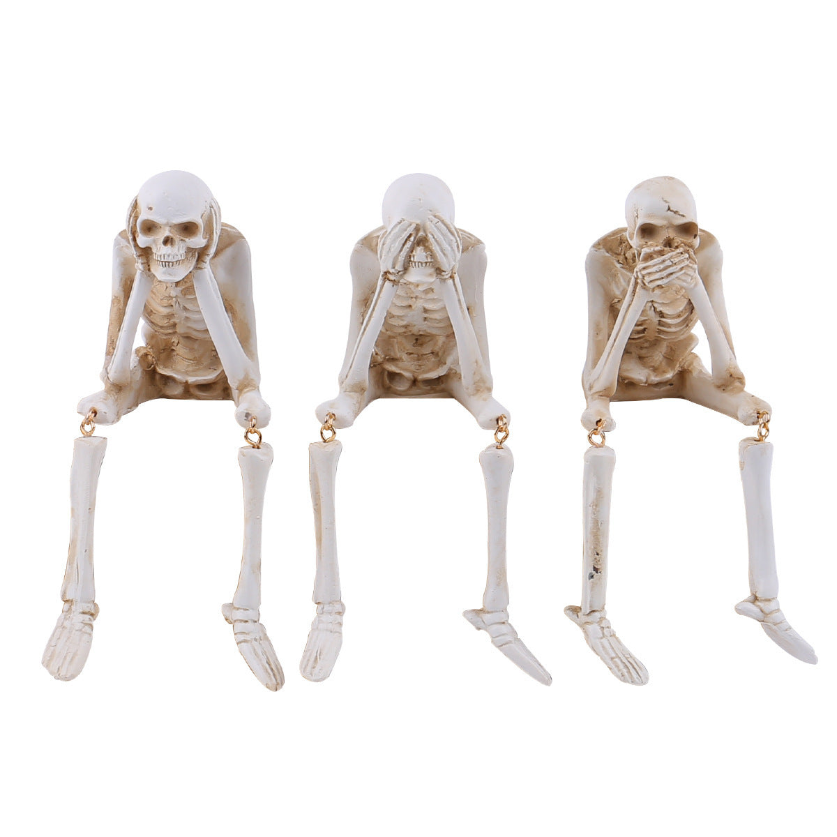 Resin Skull Decor for Halloween Party