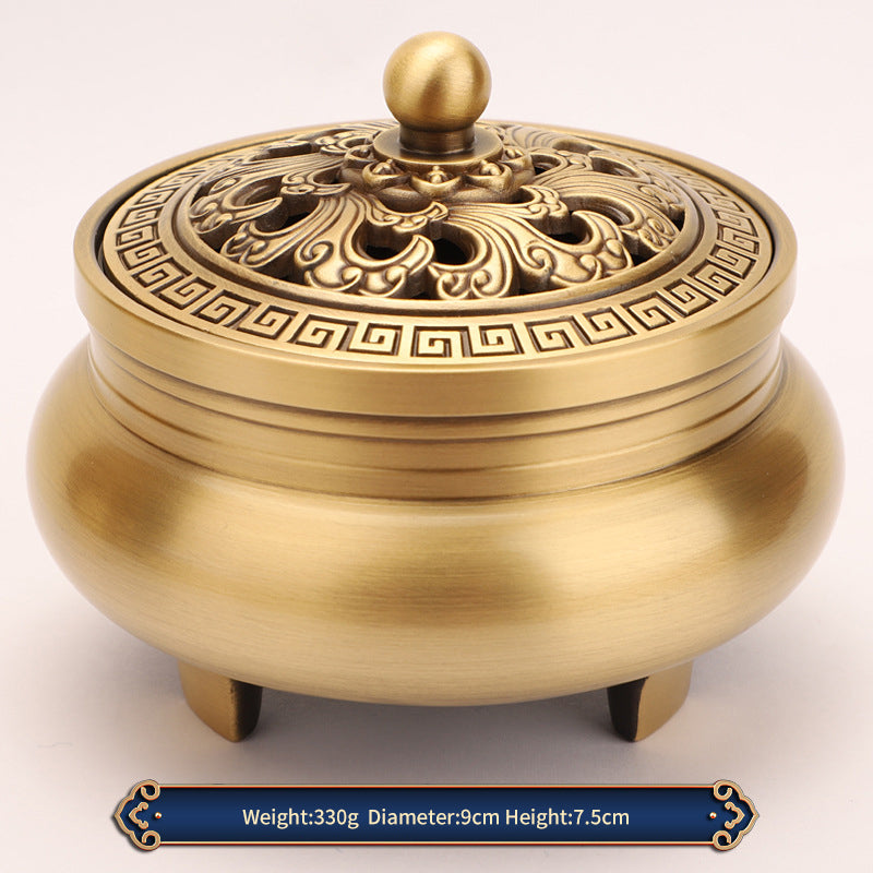 Brass & Copper Incense Burner