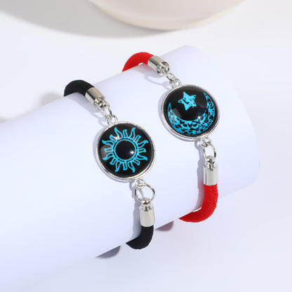 Adjustable Luminous Moon Gemstone Bracelet