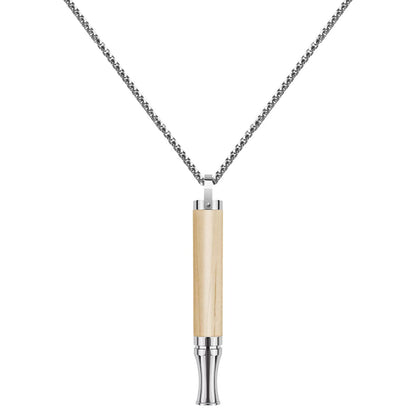 Adjustable Breathing Meditation Whistle Necklace