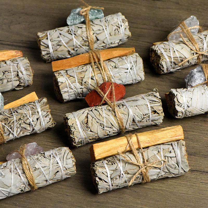 Natural Sage and Sacred Wood Aromatherapy Set