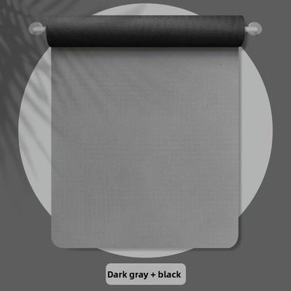 TPE Yoga Mat — Dual-Tone, Non-Slip with Carry Strap
