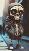 Skeleton Figurine Resin Ornament