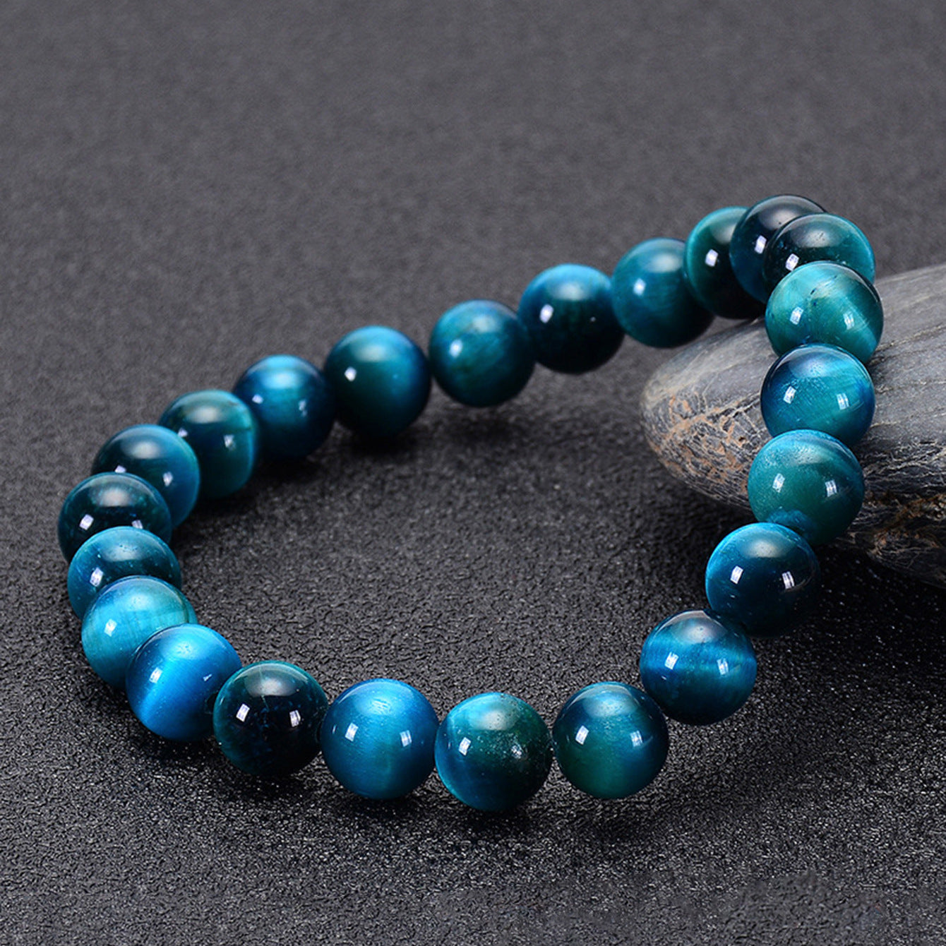 Tiger Eye Bracelet | Natural Stone Beads