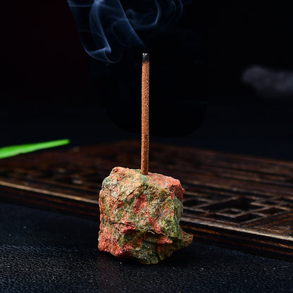 Natural Crystal Incense Holder