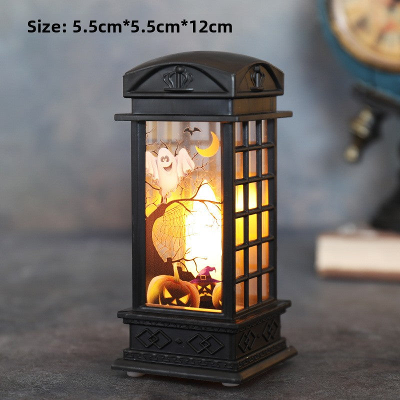Halloween Flickering Flame Lantern
