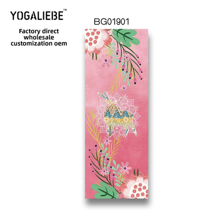 Anti-Slip Yoga Mat Towel — 183 x 61cm