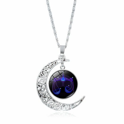 Zodiac Constellation Pendant Necklace | All 12 Signs