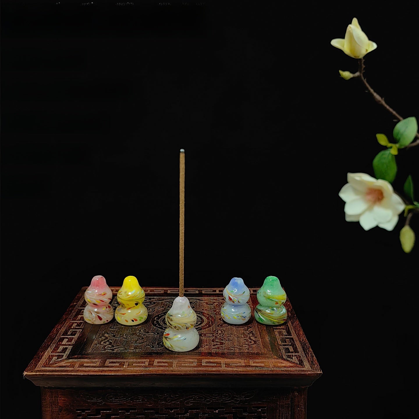 Natural Stone Incense Holder