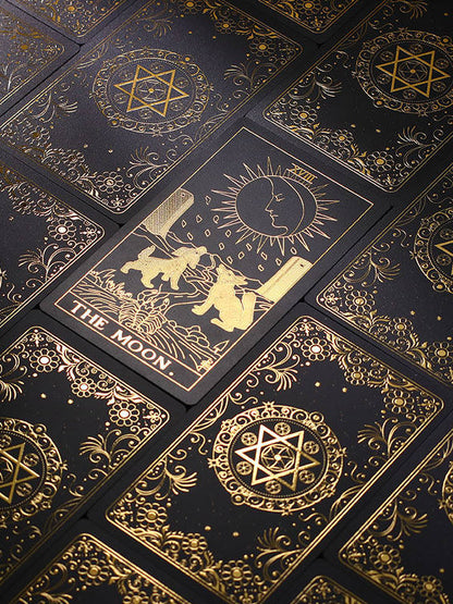 Classic Gold Foil Waite Tarot Deck — 78 Cards