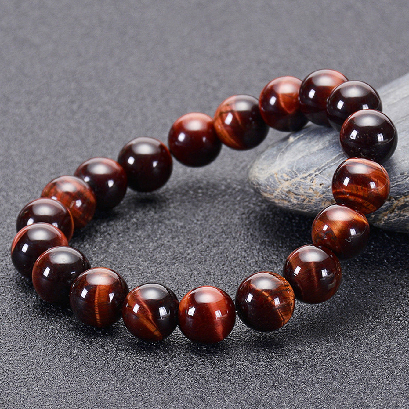 Tiger Eye Bracelet | Natural Stone Beads